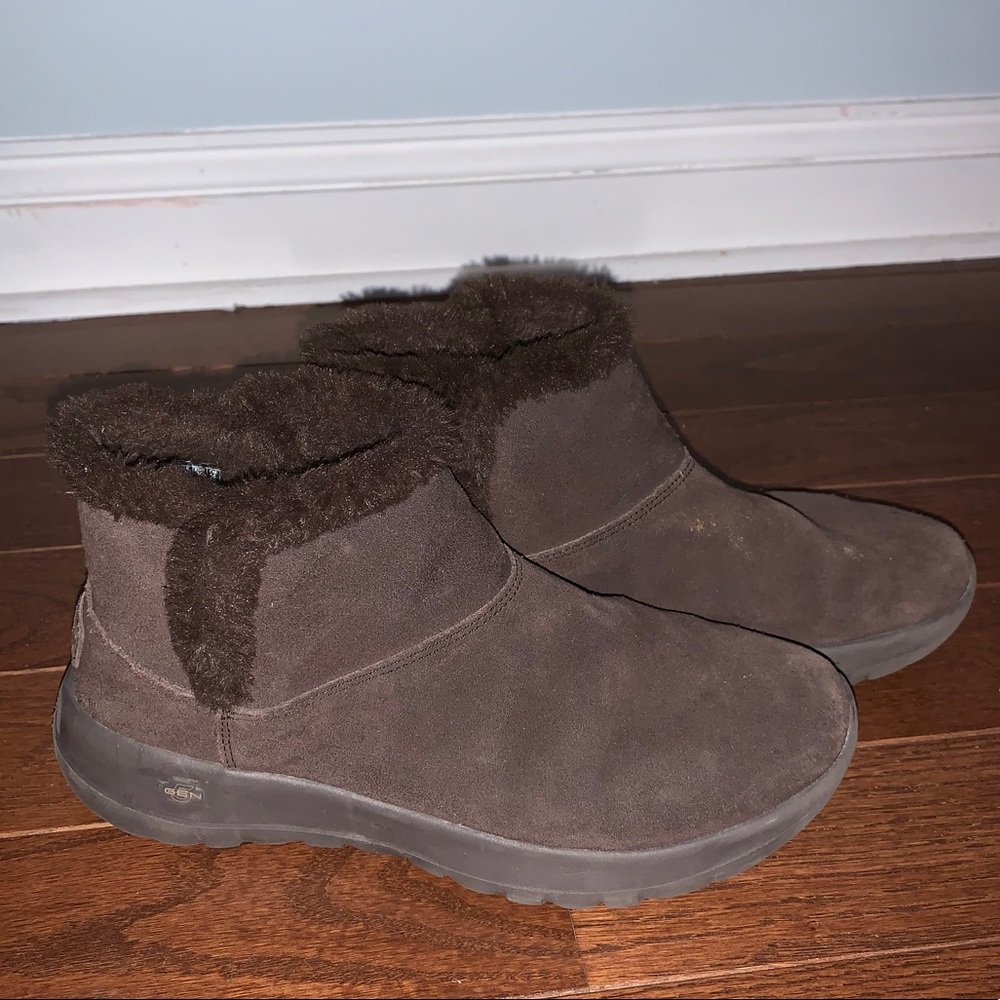 Sketchers Furry Low Boots